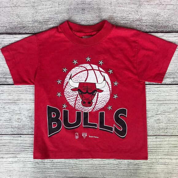 Vintage 1990s Chicago Bulls NBA Basketball T-shirt - Picture 2 of 5